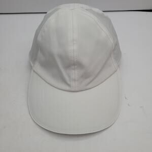 Time and Tru Lightweight White Adjustable Baseball Cap
